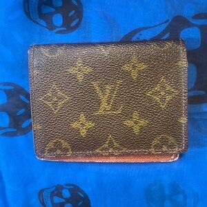 Louis Vuitton Brown/Gold Monogram Bifold Wallet